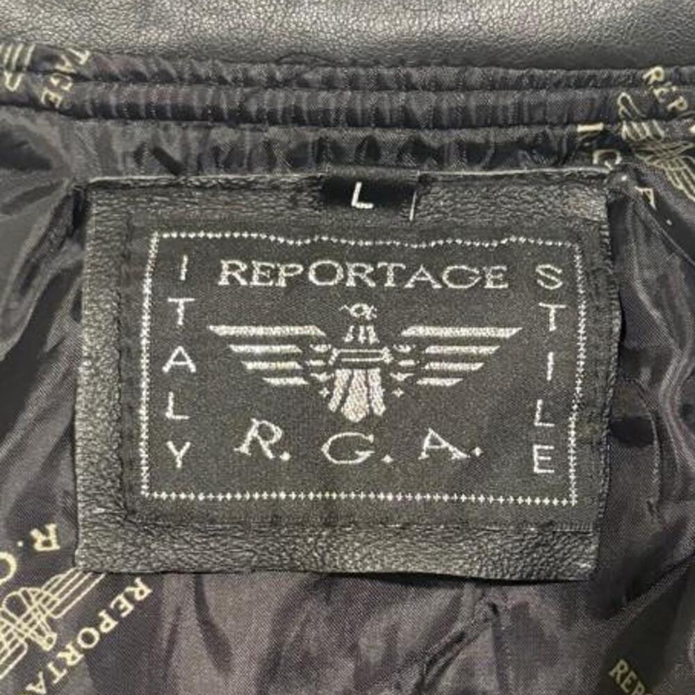 Vintage reportage rga black leather - Gem